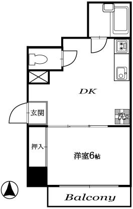 成子坂ハイツの画像