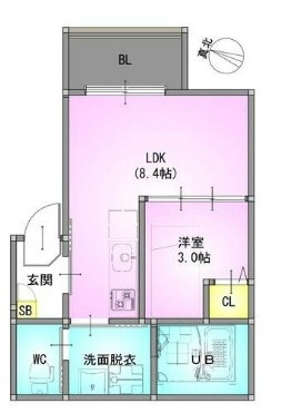 ＲＥＧＡＬＥＳＴ　七里の間取り