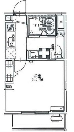 アクシーズ新都心の間取り