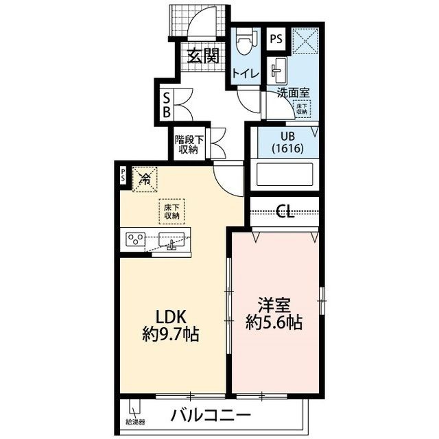 アムール　イルの間取り