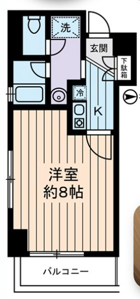 シンザンⅢの間取り