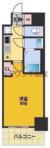 【間取り】 | メイクス高岳 | 間取りです。