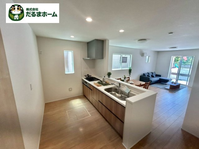【仲介手数料無料】ふじみ野市上ノ原3丁目のキッチン|コンパクトなキッチンで掃除もラクラク
