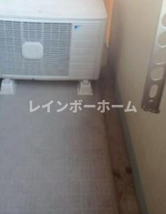 ドルチェときわ台のバルコニー