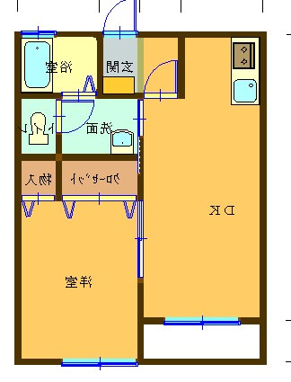 キャニオン十和田B棟の間取り