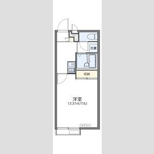 レオパレスイルクオーレの間取り