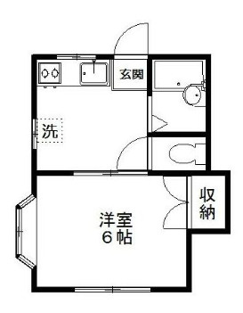 プチハウスの間取り