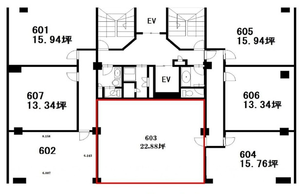 ＥＰＯ　ＳＨＩＮＯＳＡＫＡ　ＢＵＩＬＤＩＮＧの間取り
