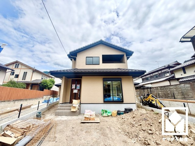 左京区修学院室町　1期の前面道路含む現地写真
