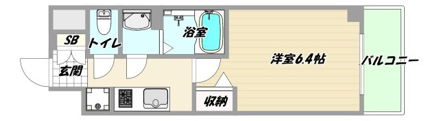 大阪市淀川区十八条１丁目の賃貸マンションの間取り