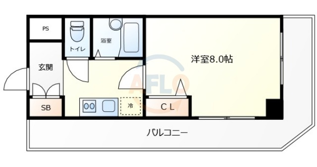 センユー四ツ橋の間取り|センユー四ツ橋　間取り