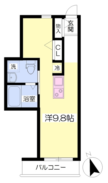 ベルリネッタの間取り