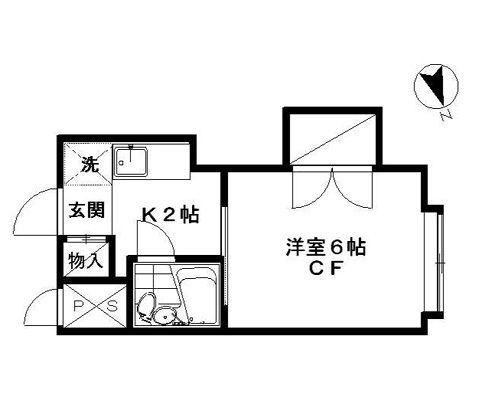 【間取り】 | コンフォート東中野 