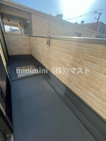 大阪市西成区長橋３丁目の賃貸マンションのバルコニー|別部屋参考写真