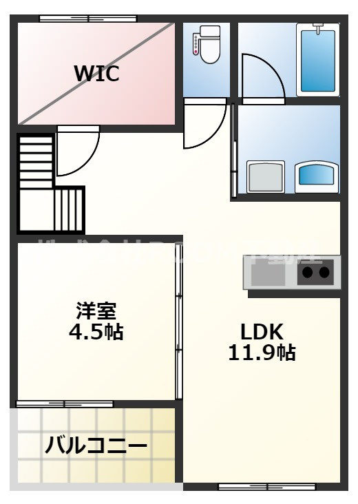 アベニールの間取り
