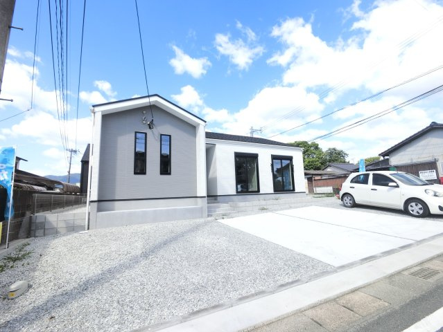 朝倉郡筑前町中牟田６期の前面道路含む現地写真|前面道路含む現地写真です
