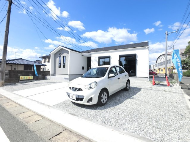 朝倉郡筑前町中牟田６期の前面道路含む現地写真|前面道路含む現地写真です