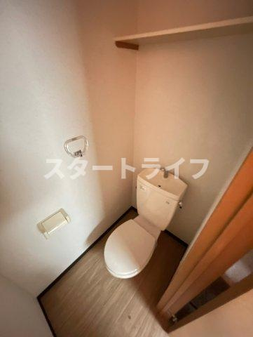 大阪市東淀川区東中島１丁目の賃貸マンションのトイレ