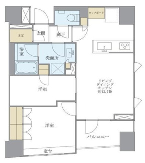 【間取り】 | AR新橋　センター見本　※※上書き厳禁※※【半額】 | 間取りです。