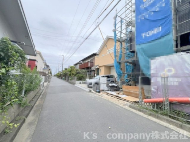 ◎茅ヶ崎市高田3丁目　新築戸建の前面道路含む現地写真|2026.9.19撮影◇