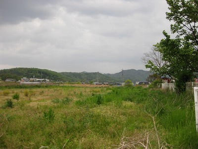 鳥取市江津土地の外観
