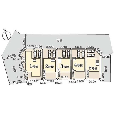 【区画図】 | Livele Garden.S加須市三俣1丁目3号棟