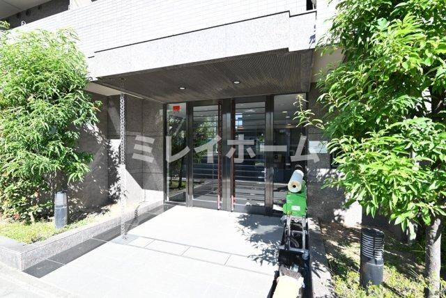 ルーブル多摩川弐番館のエントランス