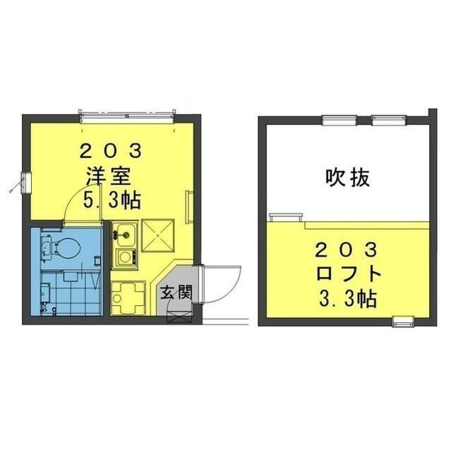 ピアチェーレ菊名の間取り