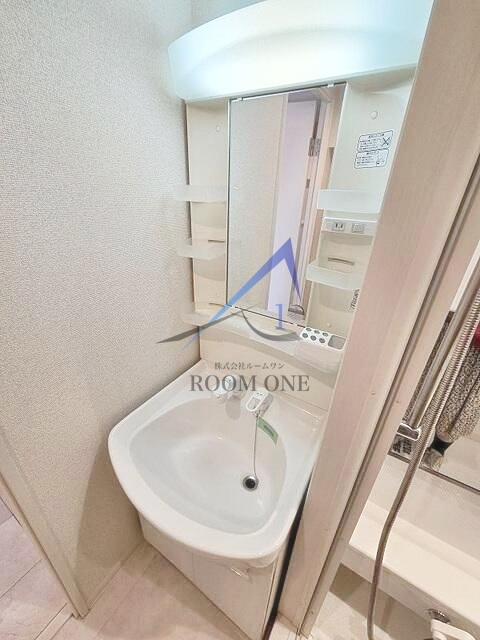 自由ヶ丘フラワーマンションの洗面所|洗面台です。
