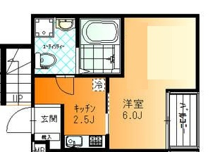 【間取り】 | ボヌール蒲生 | 間取りです。