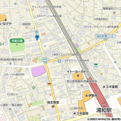 【地図】 | エスティメゾン浦和Ⅱ