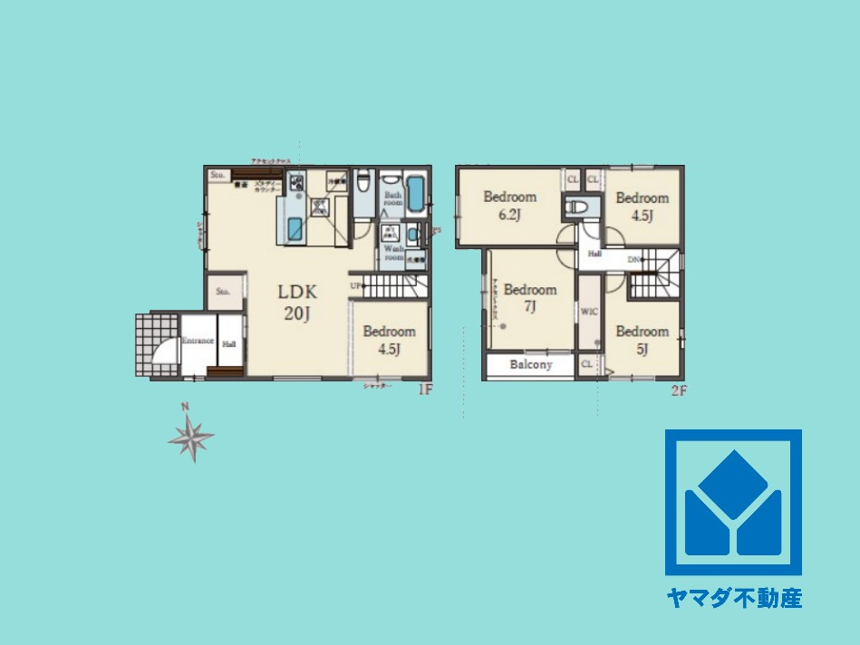 左京区修学院室町　1期の間取り|図面と現況が異なる場合は現況を優先いたします。