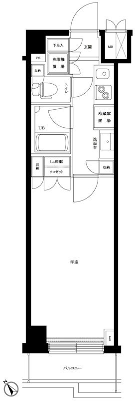 ルーブル中板橋 の間取り