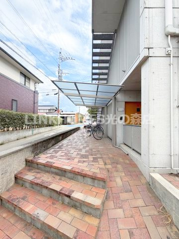 菊池郡菊陽町新山３丁目のアパートのその他共用部分|駐輪場