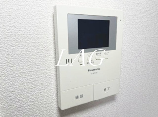 【セキュリティ】 | プランドール | モニター付きインターフォンです。