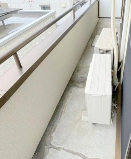 フォーシーズンのバルコニー|※別部屋参考写真