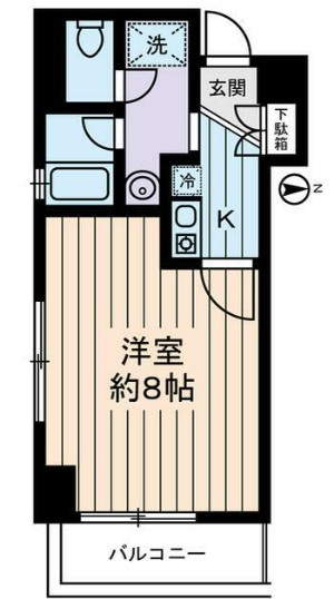 シンザンⅢの間取り