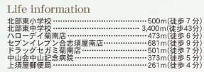 仲介手数料不要　リーブルガーデン北区鶴羽田第八【北部東小・北部東中】の周辺