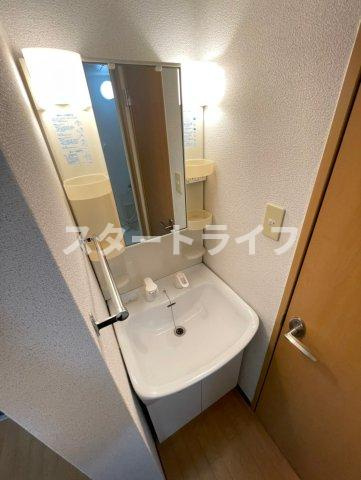 大阪市東淀川区東中島１丁目の賃貸マンションの洗面所
