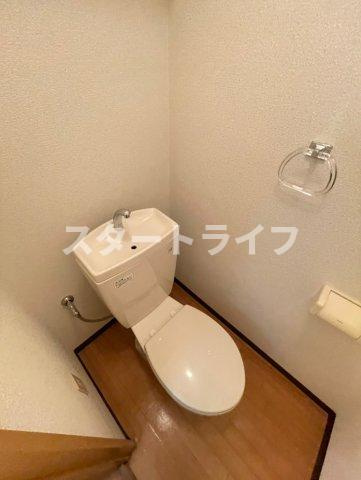 大阪市東淀川区東中島１丁目の賃貸マンションのトイレ