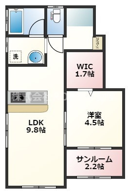 OliveHouseの間取り
