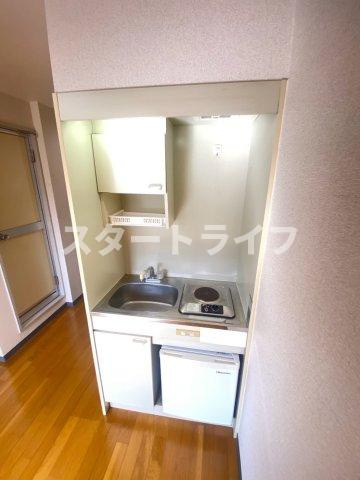大阪市東淀川区淡路１丁目の賃貸マンションのキッチン