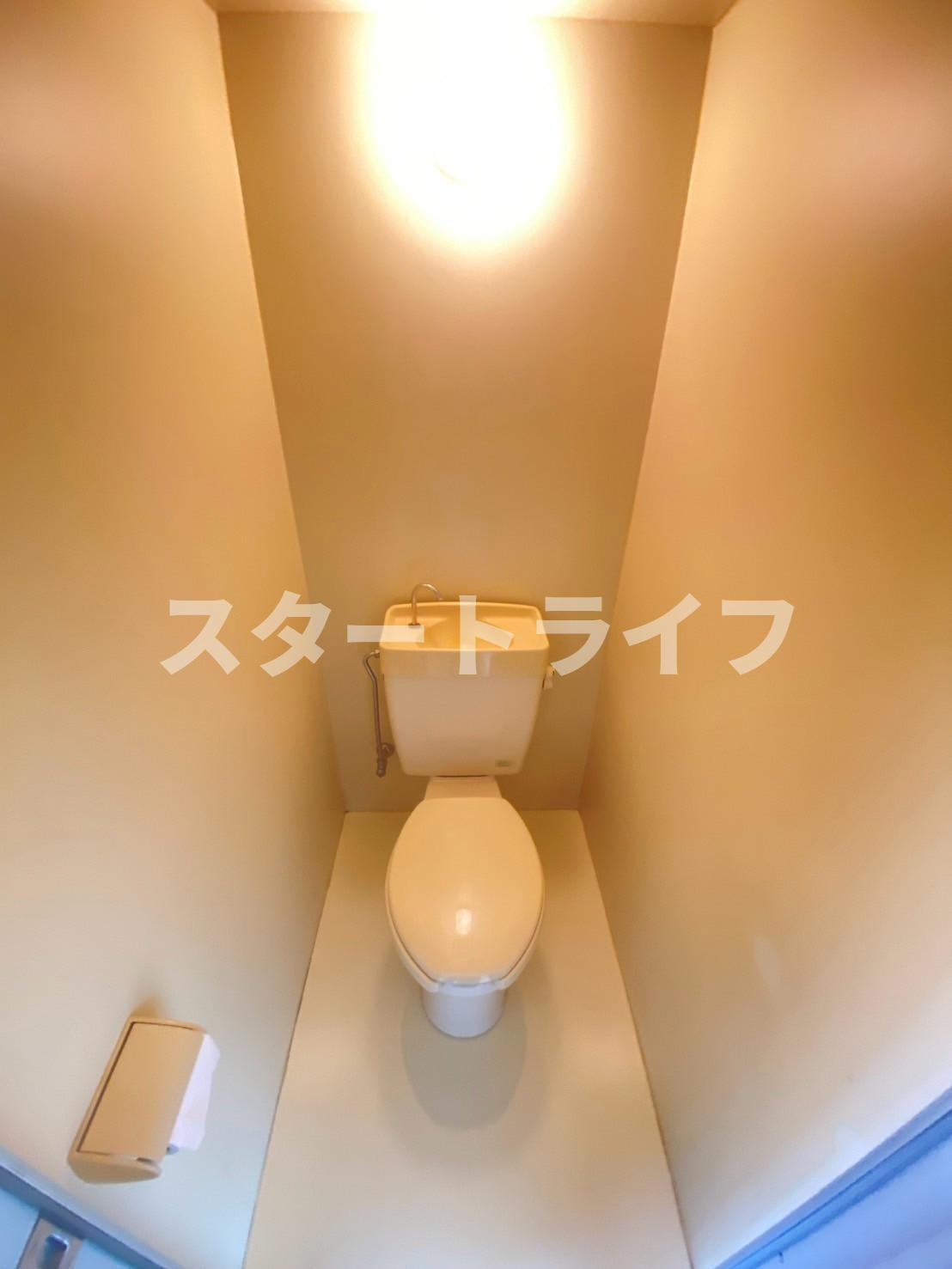 大阪市東淀川区淡路１丁目の賃貸マンションのトイレ