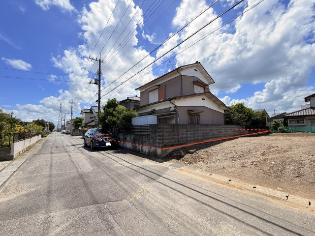 【前面道路含む現地写真】 | 熊谷市別府4丁目　売地　全1区画　　