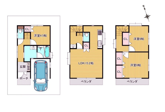 【間取り】 | 和光市下新倉4丁目　中古一戸建住宅（成増店） | 図面と現況が異なる場合は現況を優先となります。