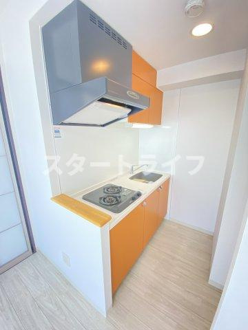 大阪市東淀川区東中島２丁目の賃貸マンションのキッチン