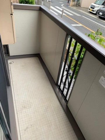 アイリス田無Aのバルコニー