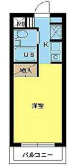 【間取り】 | スカイコート阿佐ヶ谷 | 間取りです。