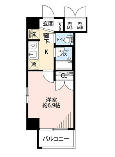 【間取り】 | メインステージ麻布十番２ | 間取りです。