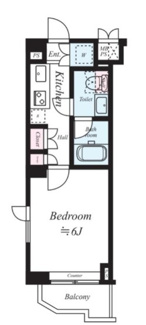 【間取り】 | ルーブル下北沢弐番館  | 間取りです。